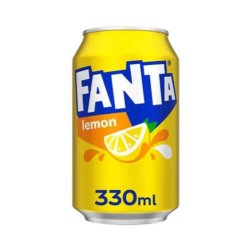 Can of Fanta Lemon