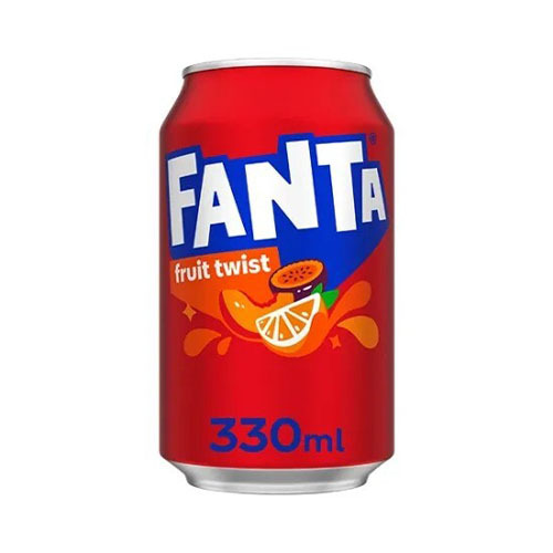 Can of Fanta Fruit Twist