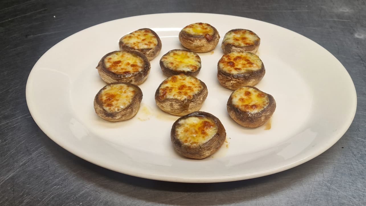 Stuffed Mushrooms 10 Pcs