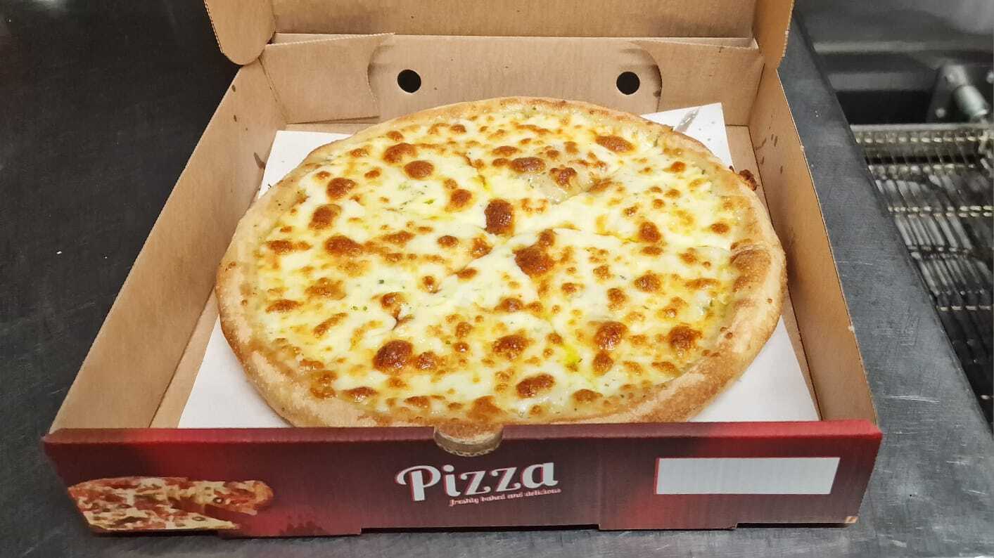 Garlic Pizza Bread with Cheese